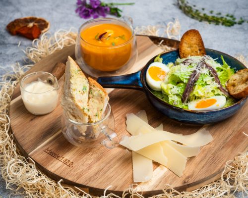 Soup and Salad Platter